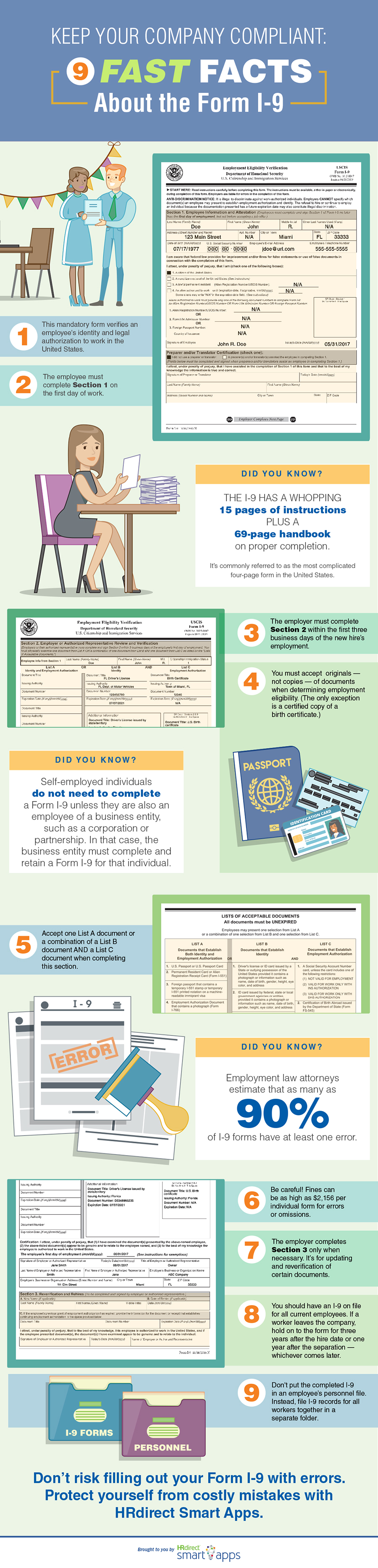 How to Fill Out an I9 Form Correctly — Simple Guidelines for Employers